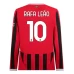 Prima Maglia Rafa Leão AC Milan 2024/2025 Manica Lunga